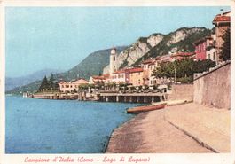Campione d`Italia lago di Lugano G